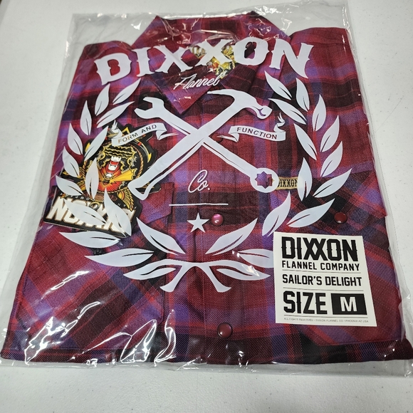 DIXXON FLANNEL - SAILOR'S DELIGHT Flannel Shirt - Men's Medium - Picture 6 of 12